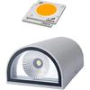 NYMFEA Yaoqijie Modern LED Wall Light 6W 12W Balcony Lamp Waterproof Outdoor Lighting Aluminium Porch Lamp Garden Fence Lamp AC110V 220V Lasting
