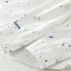 Korean Fashion Long Sleeve Mens Shirts Street Style Print White Shirt Spring and Summer 100 Cotton Men's Casual Shirt