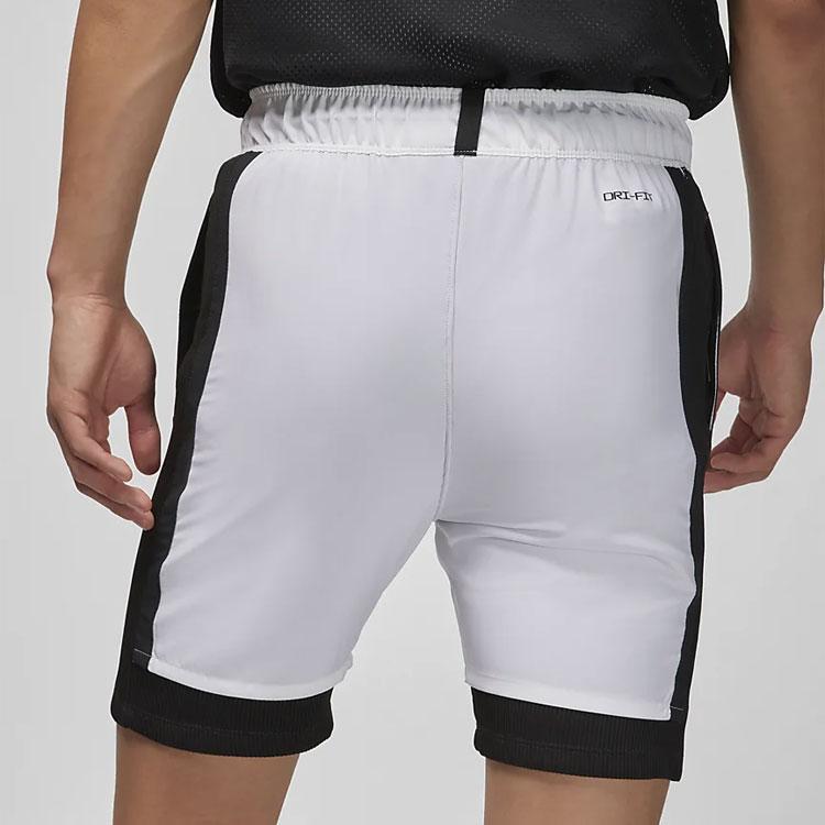 Jordan Logo Tape Colorblock Casual Shorts Men Bottoms Gray DM1830-100