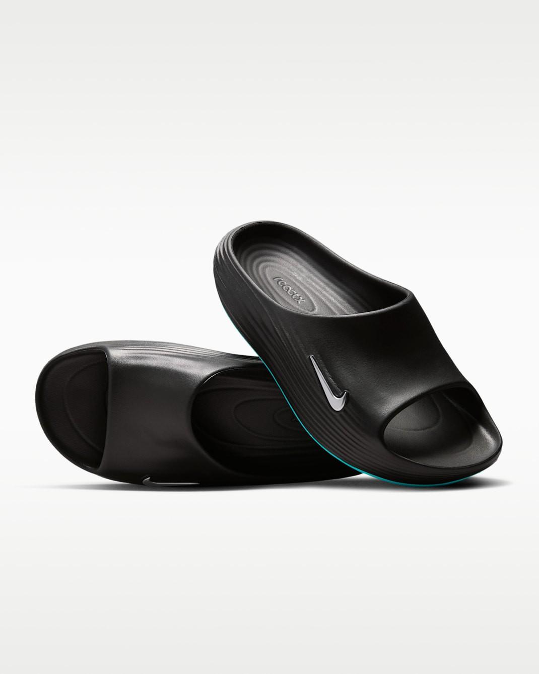 HV4479-003 HV4479-003 Nike ReactX Rejuven8 Slides BlackGamma Blue (Men s) 7