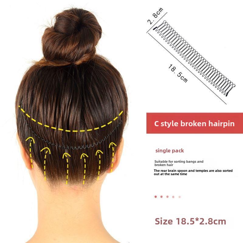 

«Невидимый фиксатор для волос»: Повязка на голову и заколка для волос Челка для взрослых и детей