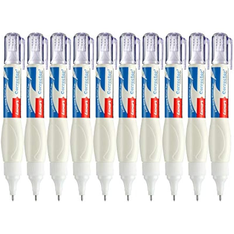 

Luxor 1450 Corrector Correction Pen-Box Of 10|White 110