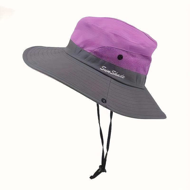 Summer Outdoor Sun Protection Hats, Foldable Sun Hats,  Versatile Couple Fisherman Hats,Cycling Travel and Mountain Climbing Hat