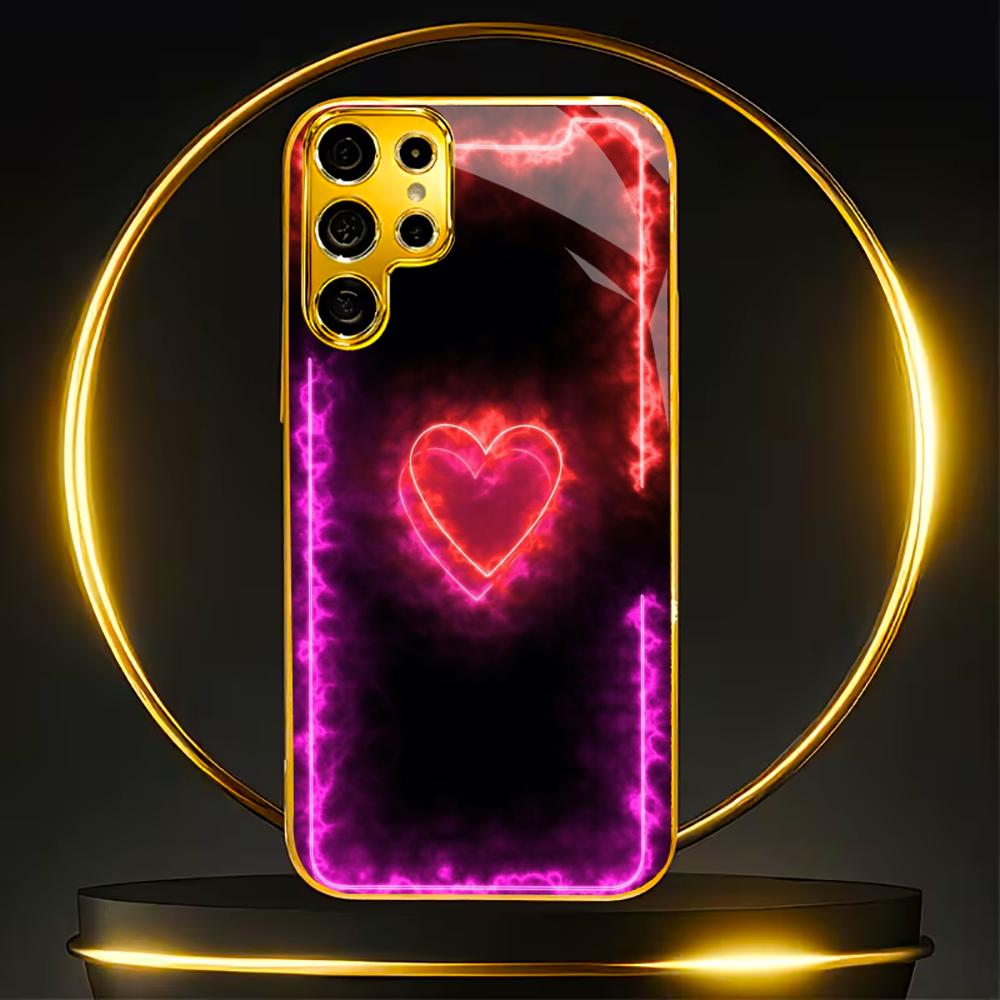 Love faddish cellphone new Bestseller model PhoneCase Glass PhoneCase for Samsung Galaxy S26 S25 S24 S23 S22 FE,Ultra,Plus