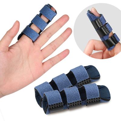 Smärtlindring Trigger Finger Fixering Splint Räta ut Brace Justerbar Spr``d