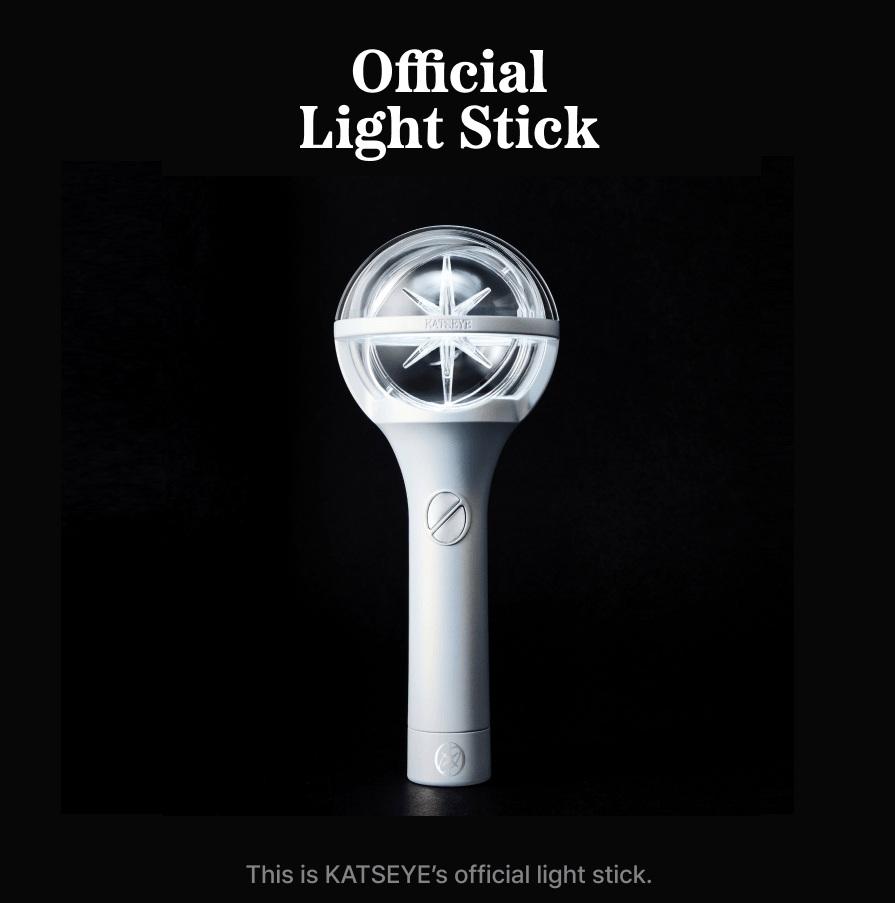 Official KATSEYE Light Stick - Global Fan Collectible with Bluetooth Sync