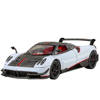 1/24 Pagani Huayra BC Alloy Sports Model Diecast Metal Racing Car Vehicles Model Simulation Sound Light Collection Kids Toy Gift