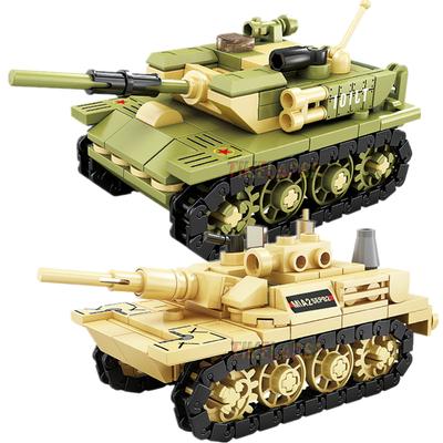 MOC 99A Carro armato da combattimento principale M1A2 Guerra Militare Città Veicolo Auto Blocchi da costruzione Modelli classici Mattoni Kit Set Idee