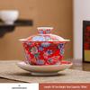 Chaxun Enamel Sancai Gaiwan