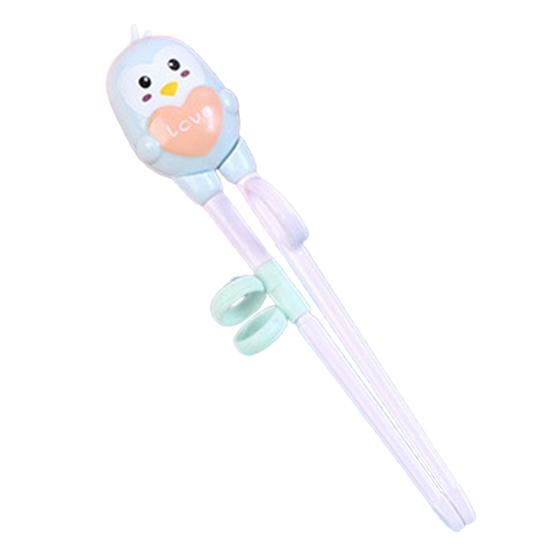 

1 пара обучающих палочек для еды в форме пингвина, противоударный материал пищевого класса, милое животное