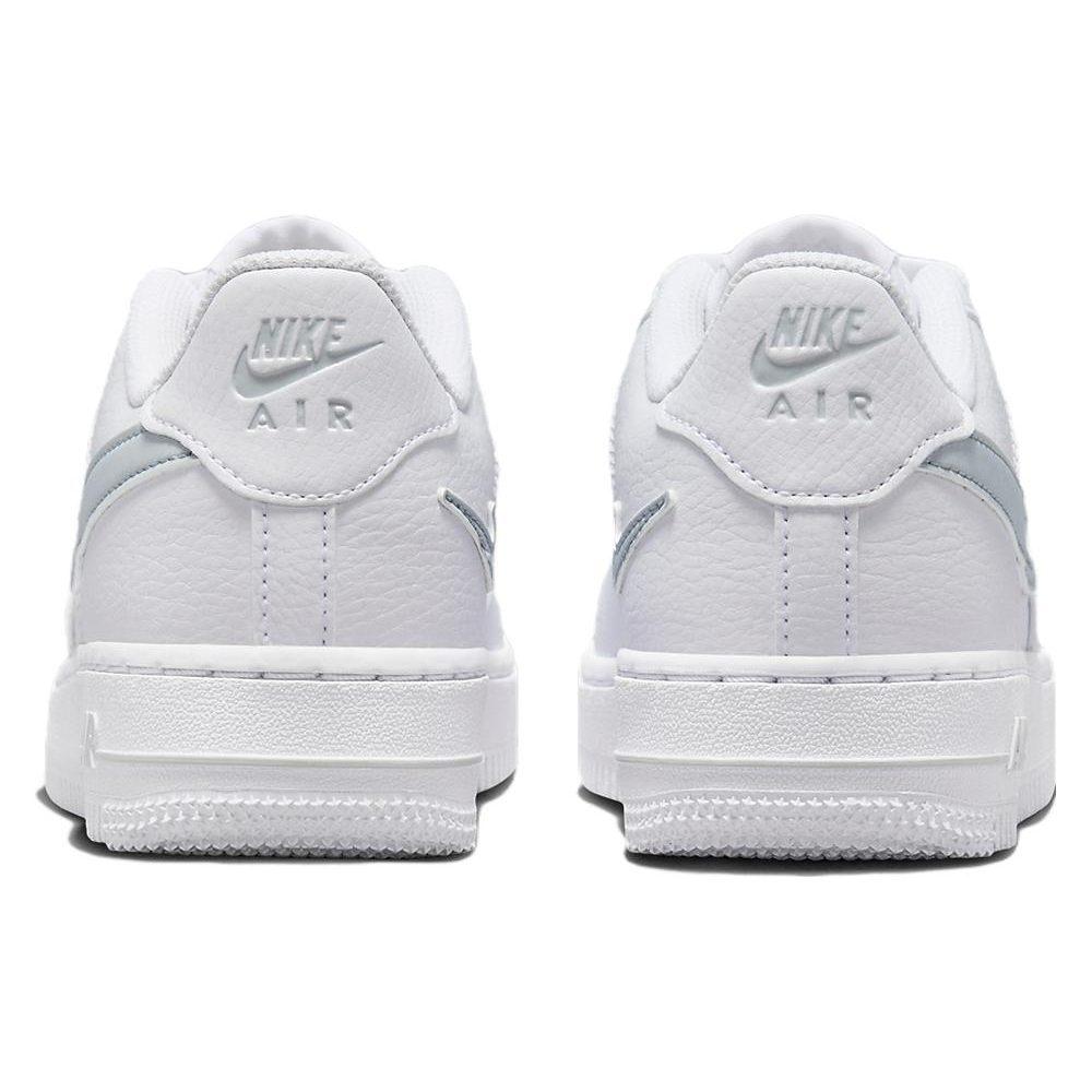 Nike Air Force 1 GS Cut Out Swoosh - White Photon Dust FQ2413-100