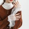Detachable Fake Sleeve Floral Fake Cuff Elegant Lace Cuffs Clothes Accessories