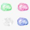 Non Newtonian Fluid Pinch Music Color Changing Glue Slime Non Stick Hand Decompression Toy Crystal Mud