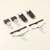 ESR511 8 Pieces Sunroof Shade Runner Slider Rail Trim Repair Clips for BMW 3 E46 1997-2003 Pre-Facelift 54138246027 54138246025