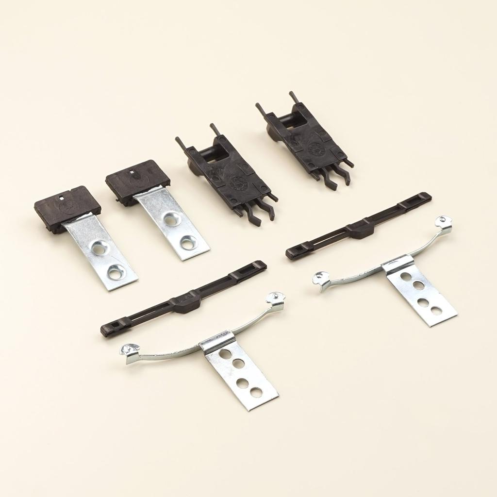 ESR511 8 Pieces Sunroof Shade Runner Slider Rail Trim Repair Clips for BMW 3 E46 1997-2003 Pre-Facelift 54138246027 54138246025
