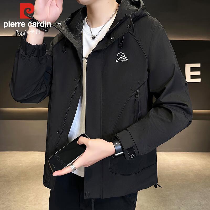 

Pierre Cardin Men s Hooded Casual Jacket 3XL