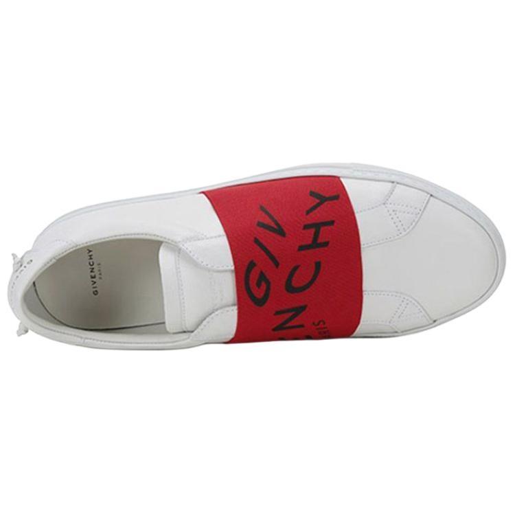 Givenchy Strap Leather 'White Red' Men's BH0003H0UD-112
