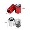 Pro VOLKSWAGEN VW 4ks Kovové Znaky Auta Šroubovací Čepičky Ventilků Pneumatik Kol Prachovky Pro Volkswagen GTI R-Line R Polo T5 Golf Passat