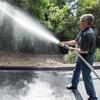 Bico de Mangueira de Incêndio A25F 1-1/2 Polegada NPSH/NPT Bico de Mangueira de Incêndio 100 Psi 75 Gpm Latão Equipamento de Incêndio Jato Névoa Sprays Bico