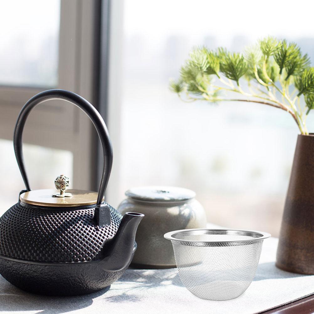 10 Pcs Tea Infuser Filter Cup Strainer Loose Screen Strainers for Coffee Mesh Teapot Insert Make