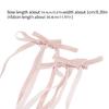 Velvets Bowknot Hair Clip Long Ribbon Hairpins Hair Accessories Hair Side Clips