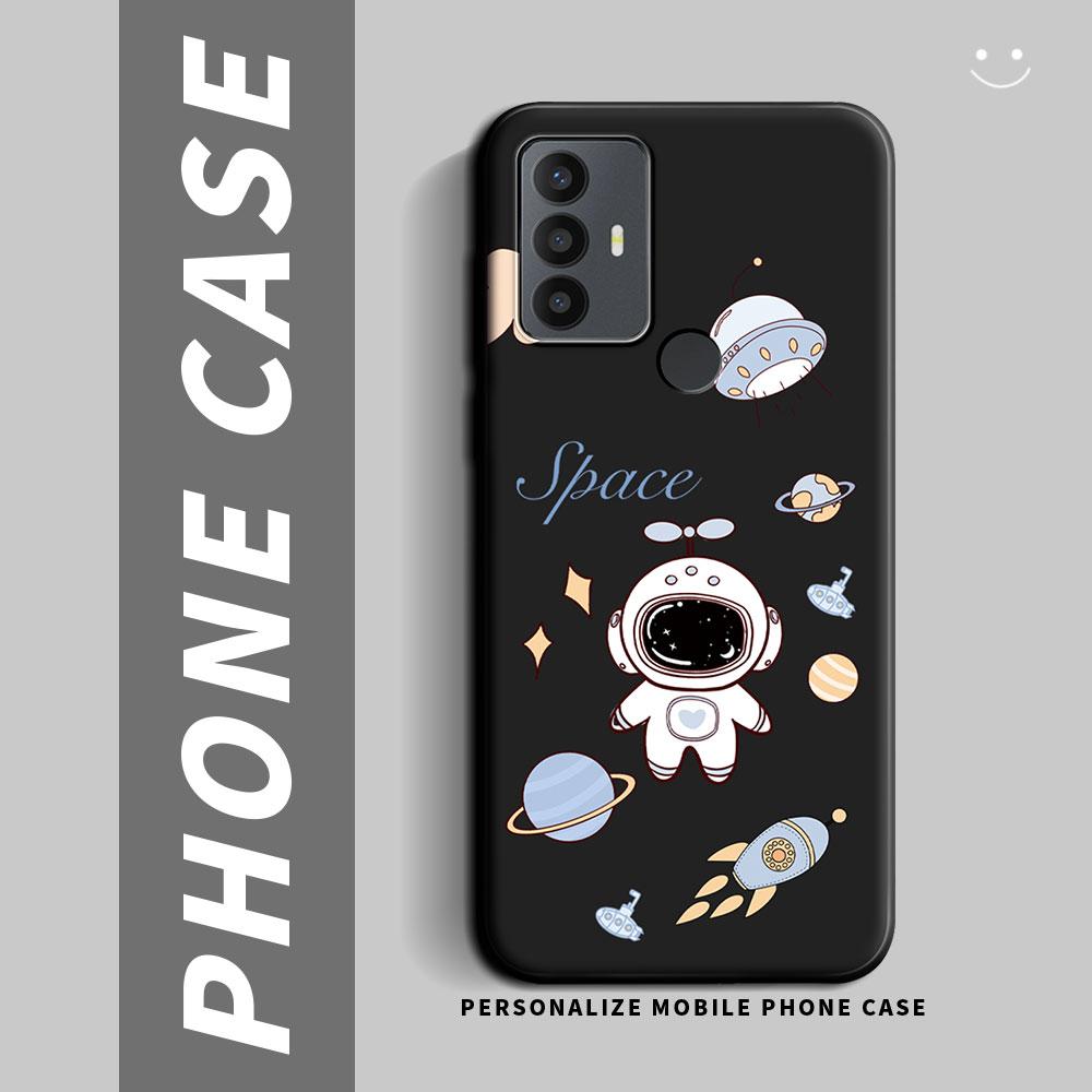 For TCL 30E / TCL 30 Plus Case Cartoon Cute Cat Flower Shockproof Silicone Soft TPU Phone Case For TCL 30 5G 30SE Back Cover