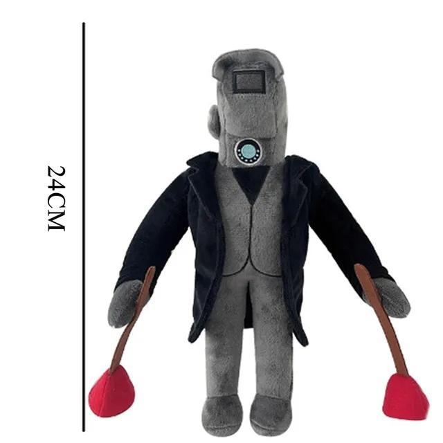 Skibidi Toilet Stuffed Plush Doll Toys Collectible Gifts for Kids Fans Adults Birthday Anime Game Figure Titan TV Man Cameraman