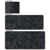 Black And White Gamer Mouse Pad Geometric line Gaming Keyboard Mat Speed Desk Mats Laptop Office Carpet Table Accessories Pads
