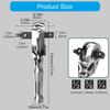Quick Release Reversible Ratchet 1/4 ", 3/8 ", 1/2" Drive Ratchet Wrench, 72-Tooth Square Drive Socket Wrench