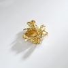 Orange Zircon Crystal Rhinestone Bee Animal Bird Broche Pin New Trendy Brooch Fashion Jewelry Girl Accessories For Women