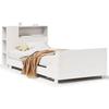 VidaXL Bed Frames Without Mattress White 90x190 Cm Solid Pine Wood 3323672
