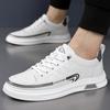 Fashion New Style Men Vulcanized Shoes Spring White Man Casual Shoes Popular Model Mans Sports Sneakers Leisure Walk Skateboard Footwear