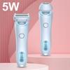 Bikini Trimmer for Women Waterproof Hair Groomer Rechargeable Pubic Hair Trimmer 2 In 1 for Pubic Legs Body Hair