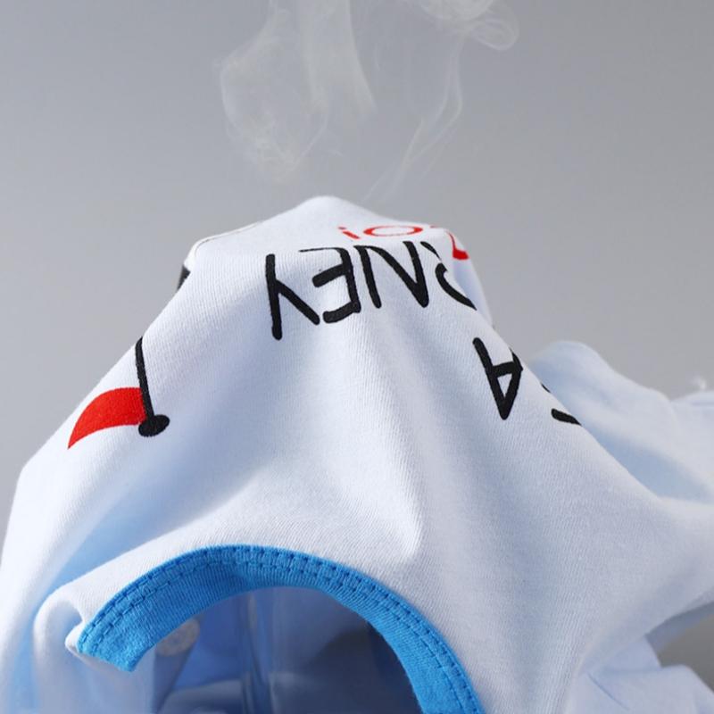 2Pcs/Set Summer Cartoon Short Sleeves Tops Shorts Outfit Set Cotton Newborn Children's Pajamas Toddler Boys Girls Baby Kids Clothes