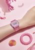 Casio Digital Quartz Watch F-91WS-4 Unisex Clear Pink [Parallel Import]