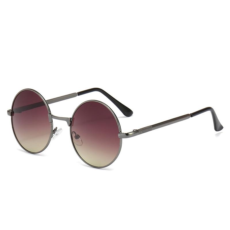 Luxury Small Oval Sunglasses Men Women Brand Design Metal Round Sun Glasses Classic Casual Driving Shades UV400 Glasses