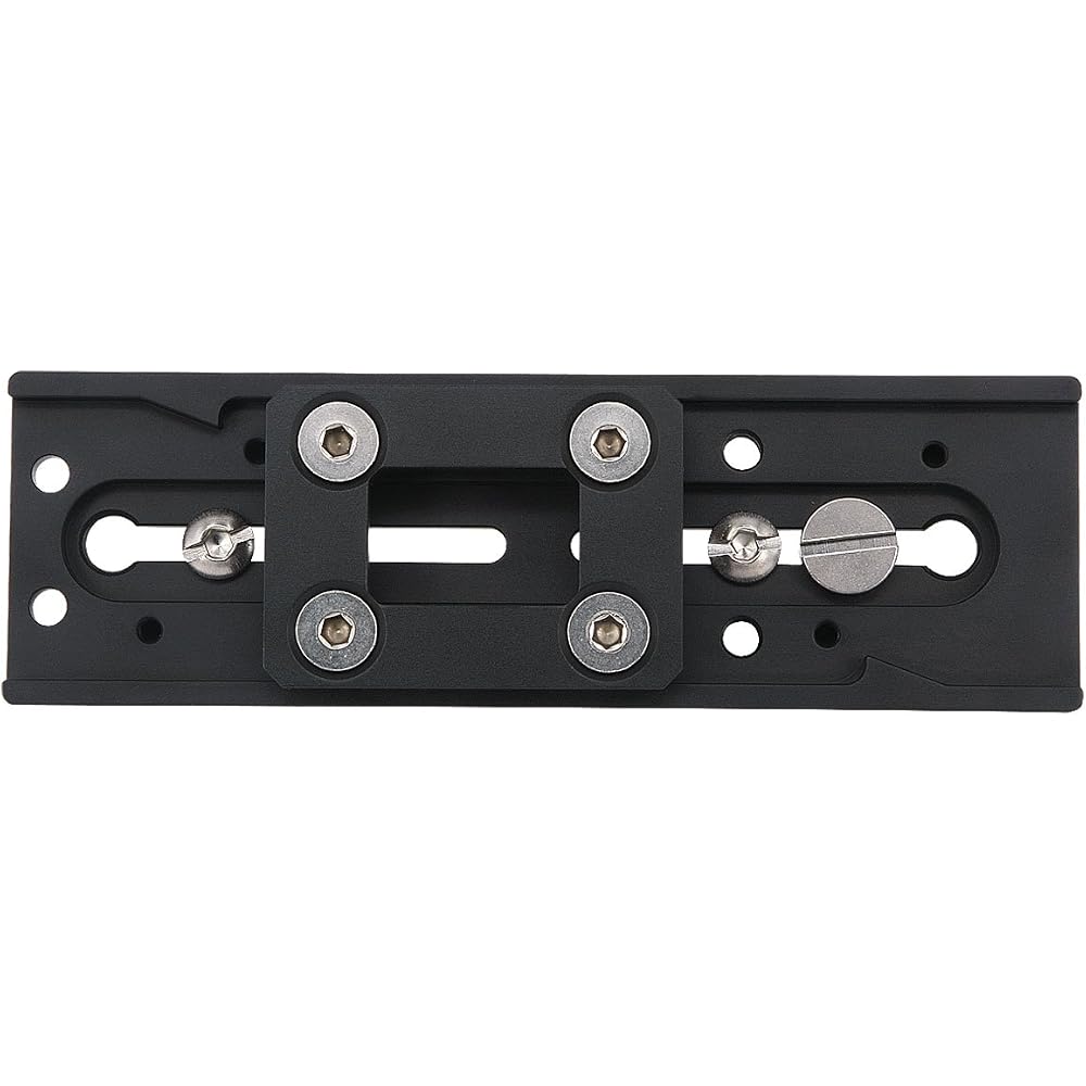 Haoge 160mm Camera Long Slide Quick Release Plate for Sachtler Tripods with Fluid Head (FSB4, FSB6, FSB6T, FSB8, FSB8T, FSB10, FSB10T, DV10 3+3, 5+5 V