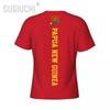 Papua Guinea Flag 3D Printed T-shirt Men's Sports Training Jersey Summer Football Fan Gift Patriotic Short Sleeved Shirt