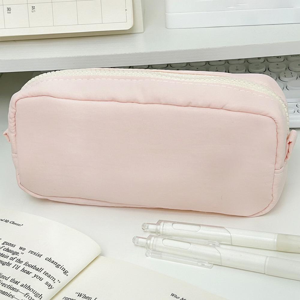 Large Capacity Pen Bag Zipper Design Stationery Bag High Quality Pencil Case  School Office
