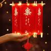 Red Festival Red Envelope Lantern Blessing Words Horse Year Lantern  Home Decoration