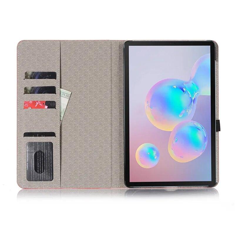 Custodia Cover per Samsung P610 P615 Cover Tablet con Supporto a Libro per Samsung Galaxy Tab S6 Lite P610 P615 SM-P610 SM-P615 Custodia 10.4 Pollici