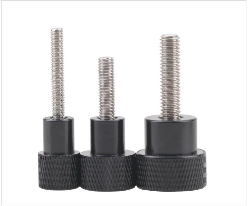 Aluminum Alloy Hand-Tightening Screw with Stainless Steel Bolt, M3-M12