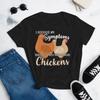 Cute Chicken Bird Funny Graphic T Shirt for Women Unisex Pet Hen Lover Gift Casual Tee Farming Animal Theme Clothing Chook Design