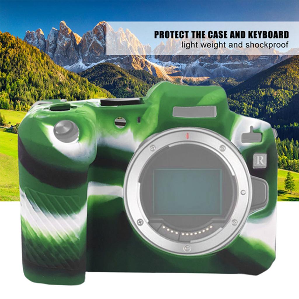 Silicone Shockproof Soft Light Camera Screen or Case Cover for R(Black)
