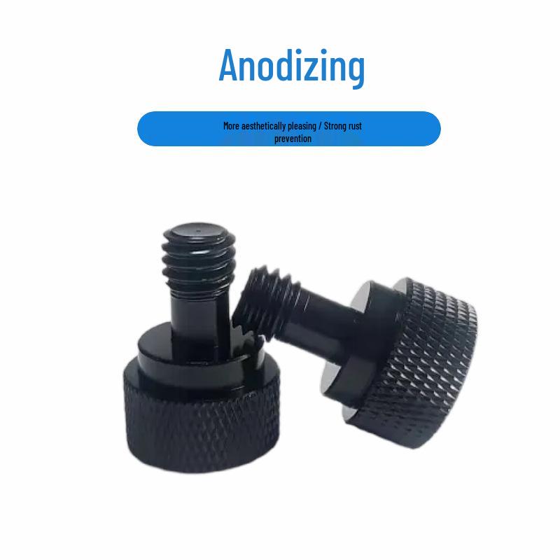 Aluminum Alloy 3/8" Microphone Stand Mic Clip Shockproof Adapter Screw