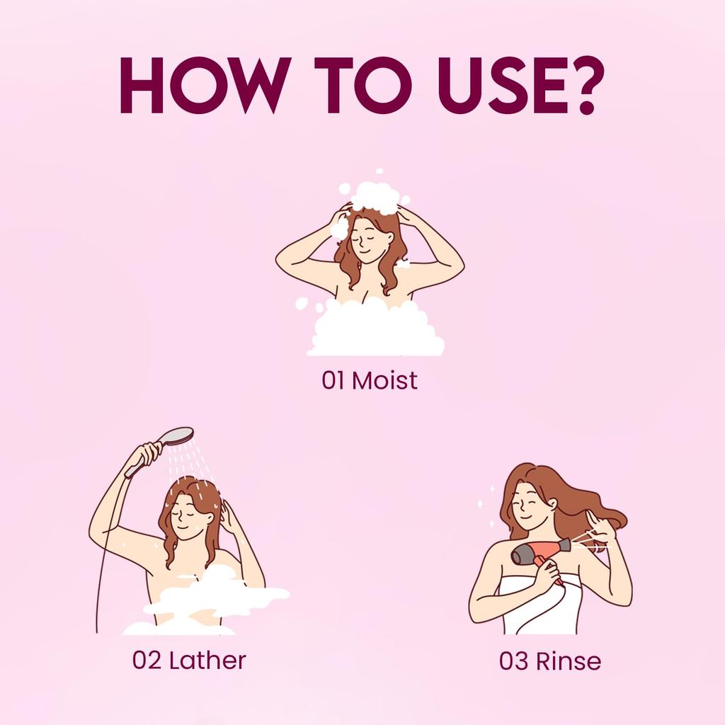 Jovees Herbal Red Onion Oil And Bamboo Strengthening Shampoo For Strong Smooth Healthy Hair 300ML