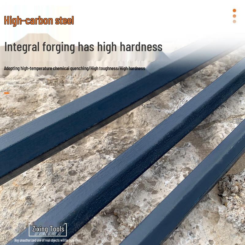 Jingong Heavy-Duty Hexagonal Steel Pry Bar