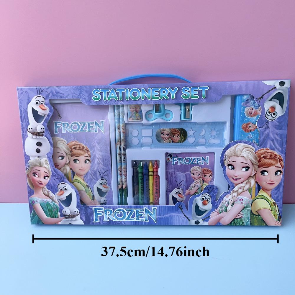 Disney Stationery Set Series Stationery Set Includes Pencil Case, Pencil, Ruler and Eraser. School Prizes, Inspirational Gifts for Students