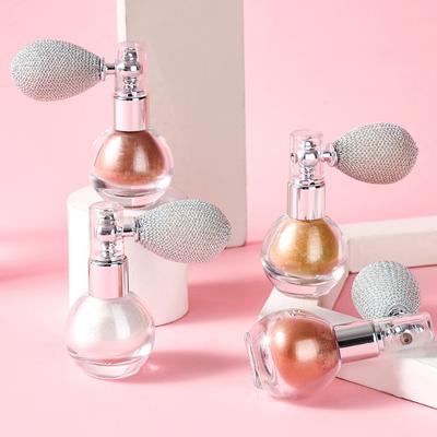 Moda Fosforlu Pudra Sprey Yüksek Parlaklık Glitter Toz Sprey Pırıltılı Işıltılı Toz Makyaj Yüz Vücut Vurgulamak Makyaj için