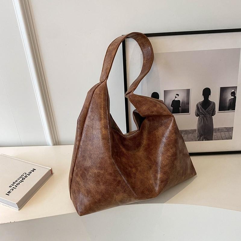 Chic Modern Tote Bag 2023 Winter New Vintage Style Unique Handbag For Women